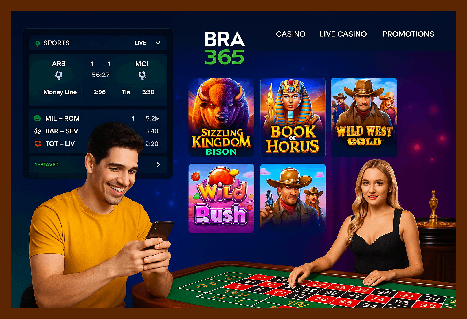 
                                Cassino Online BRA365
                                
